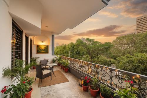 Μπαλκόνι ή βεράντα στο FabHotel Silver Stone