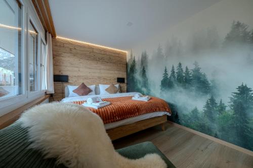 Una cama o camas en una habitación de Collina Comfort Design-Studio by Arosa Vacations