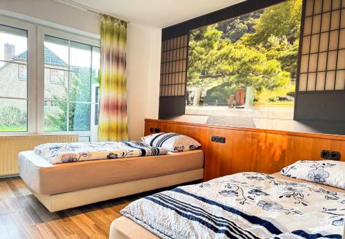 Galeriebild der Unterkunft Hotelkamer voor twee personen in Bunkenburg