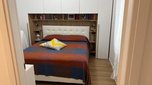 Postel nebo postele na pokoji v ubytování Appartamento moderno a Borgo Valsugana