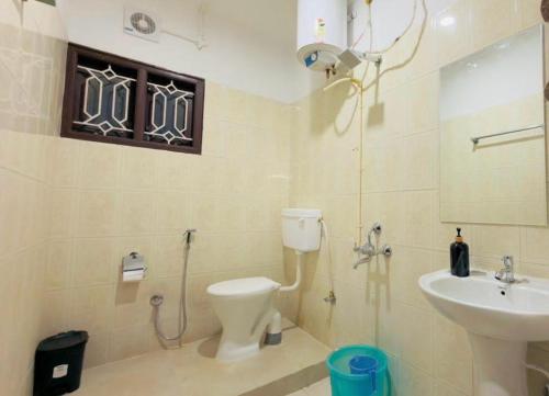 Ένα μπάνιο στο The Wandernest Hostel