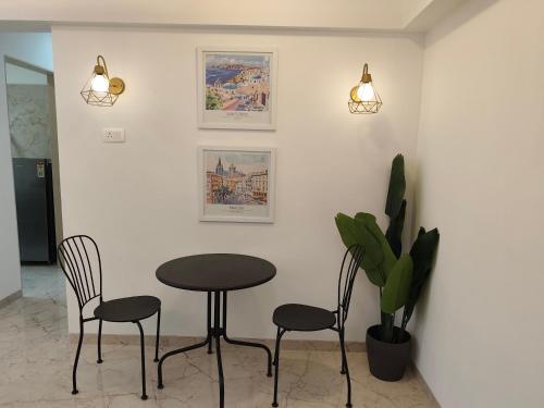 Χώρος καθιστικού στο Delphi 2BHK - Calm Comfort Minutes from BKC