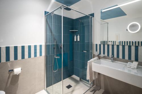 Koupelna v ubytování UNA Hotels Naxos Beach Sicilia