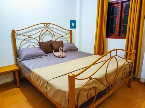 Postel nebo postele na pokoji v ubytování Villa Groveview Unawatuna