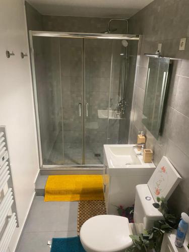 Ένα μπάνιο στο Grand studio Mezzanine 4personnes