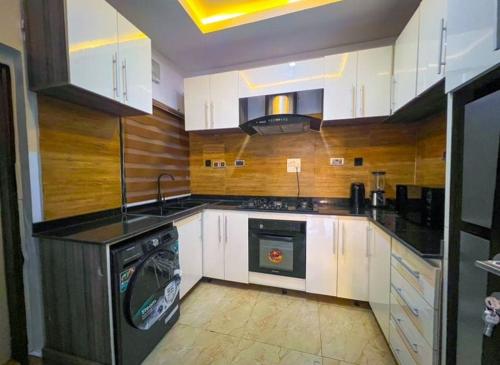 Η κουζίνα ή μικρή κουζίνα στο De Richmond Court