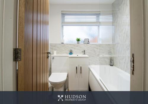 Koupelna v ubytování Central Oswestry 2 Bedroom House