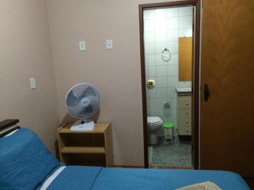 Ett badrum på Apartamento Uberlândia - BH