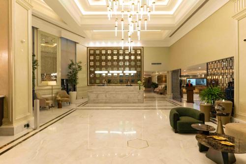 Istumisnurk majutusasutuses Faletti's Boutique Multan by The Windsor Group