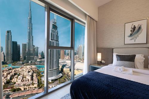 Burj & Fountain View 5-Min Walk to Dubai Mall
