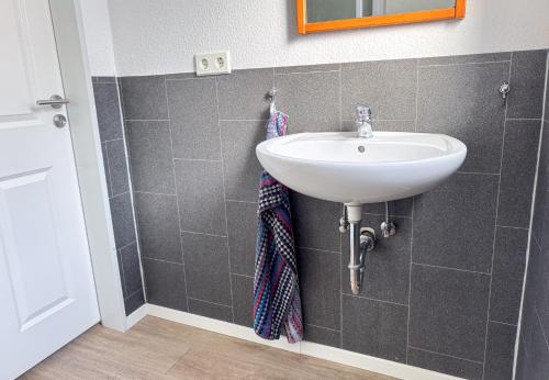 Koupelna v ubytování Gezellige vakantiewoning voor 2 personen in Marx