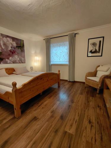 Postel nebo postele na pokoji v ubytování Appartementhaus Fritz-Rosenkranz