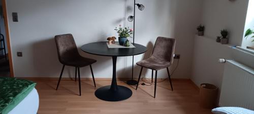 Posezení v ubytování Ferienappartment Schneiderbanger