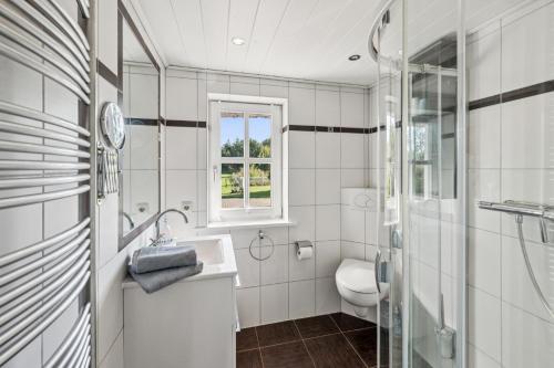 Koupelna v ubytování Witt-Dün