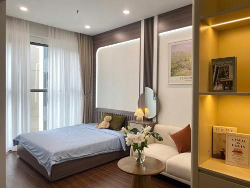 Postel nebo postele na pokoji v ubytování Muse