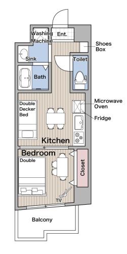 Hotel Namba East 504