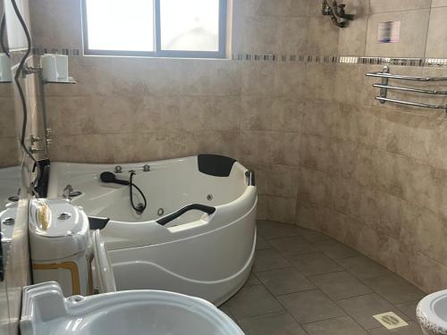 Ένα μπάνιο στο Elma Suites and Lounge