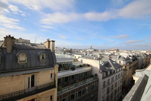 Top floor studio & view - La Fayette / Opéra