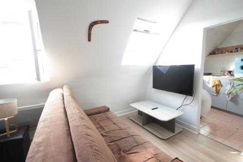Top floor studio & view - La Fayette / Opéra