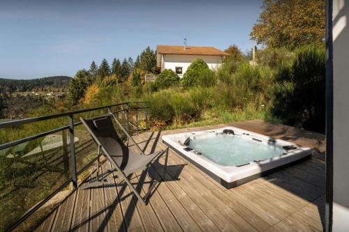 Πισίνα στο ή κοντά στο Chalet L'Ursus - OVO Network