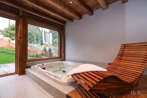 Κήπος έξω από το Chalet du Gouter