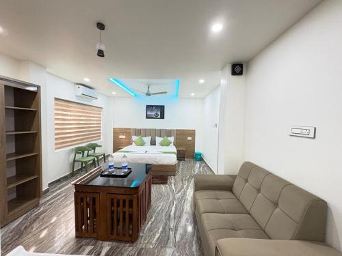 Posezení v ubytování Marhaba plaza