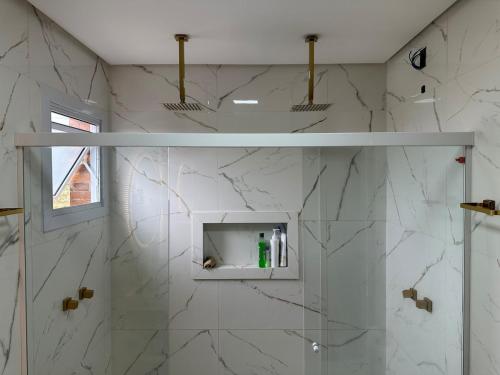 Ένα μπάνιο στο Casa completa para relaxar com a família