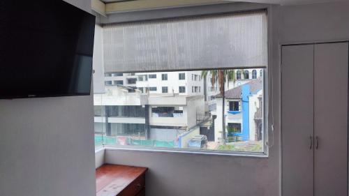 Πισίνα στο ή κοντά στο Departamento cómodo y céntrico