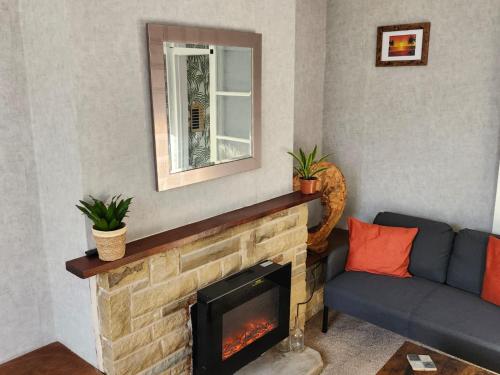 Χώρος καθιστικού στο Nook of Wentworth