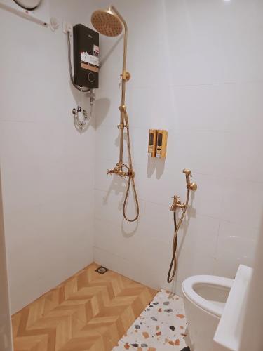 Koupelna v ubytování Sarang A Cottage with private pool