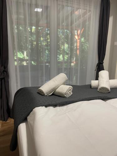 Postel nebo postele na pokoji v ubytování Balance Balaton