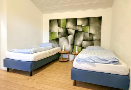 Ένα ή περισσότερα κρεβάτια σε δωμάτιο στο Modern appartement voor 2 personen - 79-6