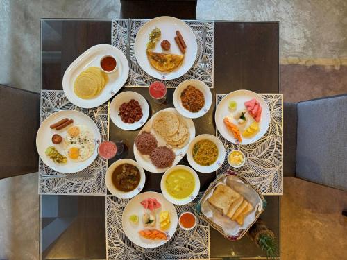 Jídlo v bed and breakfast nebo okolí