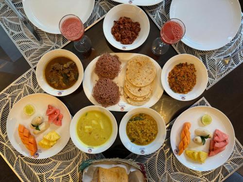 Jídlo v bed and breakfast nebo okolí