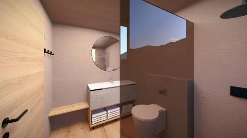 Koupelna v ubytování Apartment Gerlos 183