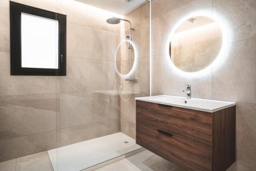 Ванная комната в Villa Romana 4 personnes