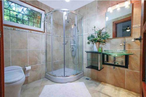 Koupelna v ubytování Hispaniola Residencial