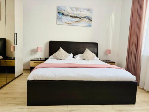 Ένα ή περισσότερα κρεβάτια σε δωμάτιο στο Nicos Studio