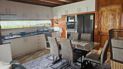 Köök või kööginurk majutusasutuses Cabaña Panguipulli - Sector Altos de Palguin