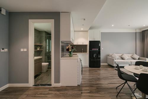 Posezení v ubytování Lexington Westlake