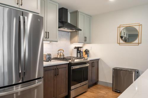 Kuchyň nebo kuchyňský kout v ubytování Timber Fox 2207 condo