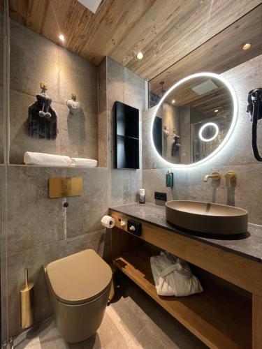 Koupelna v ubytování Schindler "Bed & Food Experience"