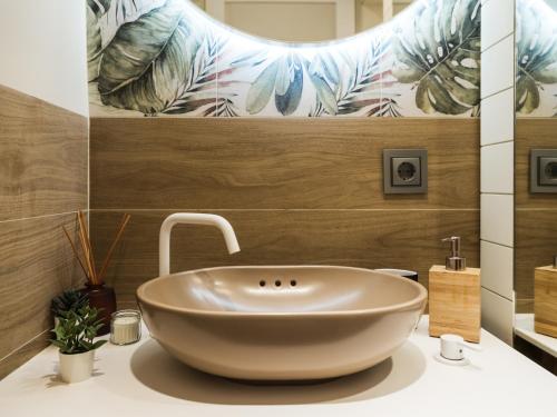 Et badeværelse på Apartamento T1 Luxo Marina Vilamoura