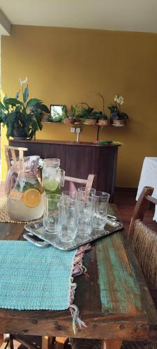 Drinks på Margarida pousada