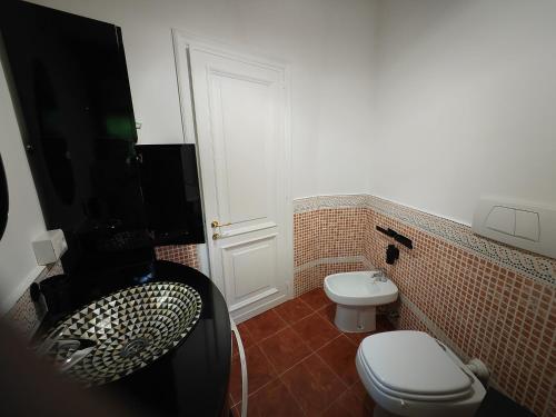 Koupelna v ubytování Blue emotion, into wellness & wilderness