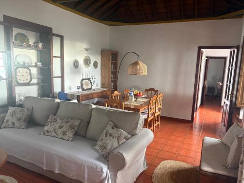 Posezení v ubytování Casa Pardelo