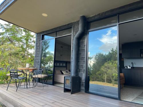 Balkón nebo terasa v ubytování Mini loft moderno