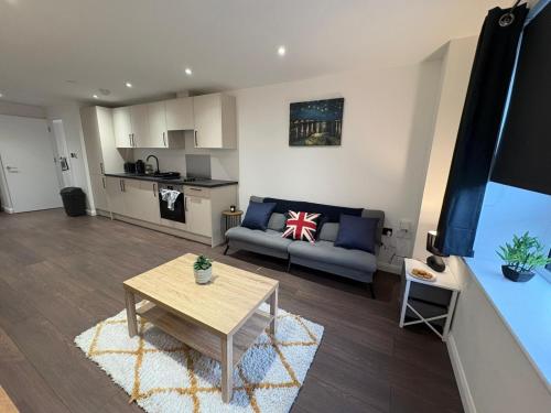 Kuchyň nebo kuchyňský kout v ubytování Blue Mill - On The High Street