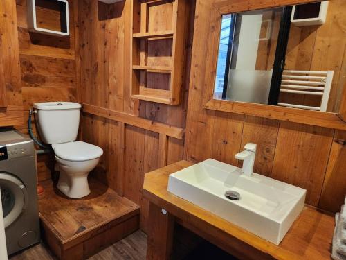 Koupelna v ubytování Appartement chalet