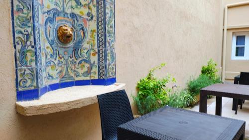 Et opholdsområde på Hotel Z Los Tilos